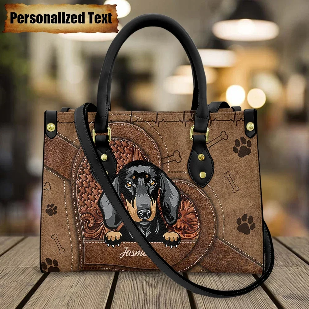 Luxury Bags Cute - Leather Shoulder Bags for Woman Personalized