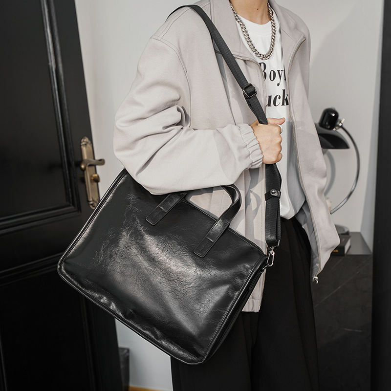 Casual Business Men's Handbag  - Luxury Bags Tote 评论和价格