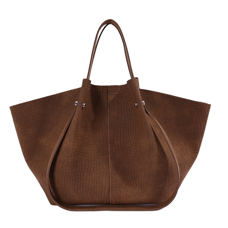 Luxury Crocodile-Embossed Leat - Luxury Bags Tote 评论和价格